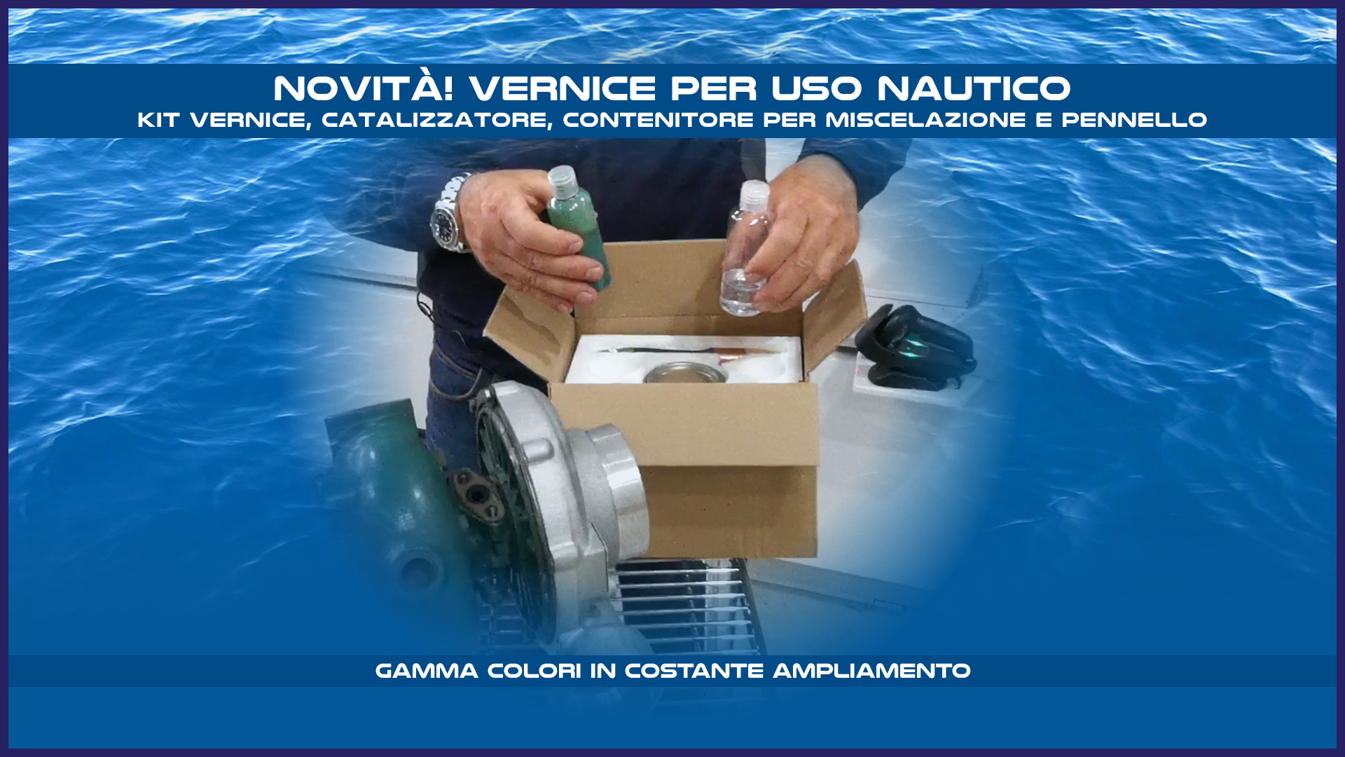 Novità! Vernice per Uso Nautico | SAILOG